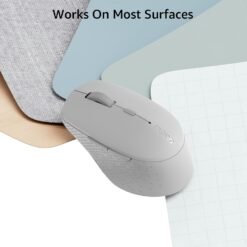 RAPOO M300 Silent Wireless Mouse Light Grey 1600 DPI Sensor Bluetooth and 2.4G Dual Connectivity Multi Device 9 RAPOO M300 Silent