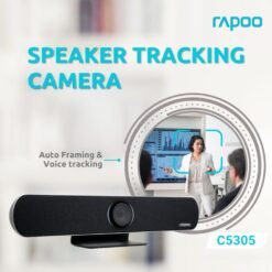 RAPOO C5305 Ultra 4K HD All-in-One USB Video Conference Camera Webcam Full Frequency Hi-Fi Loudspeaker, Support HDMI 1.4b USB3.0 9 RAPOO C5305 Ultra 4K HD All-in-One USB Video Conference Camera Webcam Full Frequency Hi-Fi Loudspeaker, Support HDMI 1.4b USB3.0 - Image 3