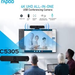 RAPOO C5305 Ultra 4K HD All-in-One USB Video Conference Camera Webcam Full Frequency Hi-Fi Loudspeaker, Support HDMI 1.4b USB3.0 13 RAPOO C5305