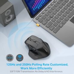 E-YOOSO X-31 Large Wireless Gaming Mouse 4800Dpi with 6 Buttons Adjustable 5 Dpi Levels 12 E-YOOSO X-31 Large Wireless Gaming Mouse 4800Dpi with 6 Buttons Adjustable 5 Dpi Levels - Image 6