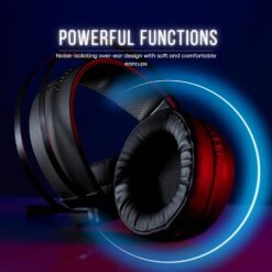 RAPOO VH310 Wired USB Gaming Headset RGB Virtual 7.1 Channel with Noise Reduction Built-in Mic for PC/Laptop 8 RAPOO VH310 Wired USB Gaming Headset RGB Virtual 7.1 Channel with Noise Reduction Built-in Mic for PC/Laptop - Image 4