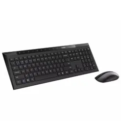 Alternative view of RAPOO 8210M Wireless Keyboard and Mouse Combo Set Black for Multiple Devices multi-mode wireless connection Bluetooth and 2.4Ghz