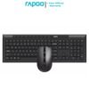 RAPOO 8210M Wireless Keyboard and Mouse Combo Set Black for Multiple Devices multi-mode wireless connection Bluetooth and 2.4Ghz 13 RAPOO 8210M