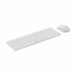 RAPOO 9350S Wireless Bluetooth Keyboard and Mouse Combo Set White 99Key Compact Slim Layout Multi Devices Connectivity 4 RAPOO 9350S Wireless Bluetooth Keyboard and Mouse Combo Set White 99Key Compact Slim Layout Multi Devices Connectivity - Image 2