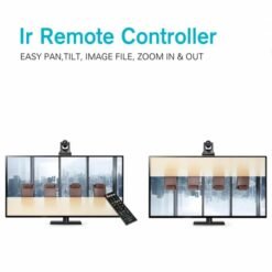 RAPOO C1620 HD Video Conference Camera for Meeting Room 1080P Full HD UVC PTZ 340° Rotation with Remote Control - Image 5