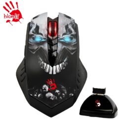 A4Tech Bloody R80 Plus 2.4G Wireless Gaming Mouse 5000Cpi with BC3332-S Gaming Engine Skull Design