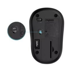RAPOO M10 PLUS Wireless Optical Mouse Compact Design with High Resolution 1000 DPI Sensor 7 RAPOO M10 PLUS Wireless Optical Mouse Compact Design with High Resolution 1000 DPI Sensor - Image 4