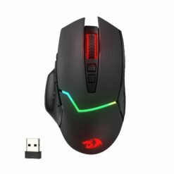 Alternative view of Redragon M690 PRO MIRAGE Wireless RGB Gaming Mouse 8000 DPI Wired/Wireless with Rapid Fire Key, 8 Programmable Buttons, Ergonomic Design