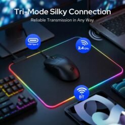Alternative view of Redragon M999 KING Ultra Tri-Mode Wireless Gaming Mouse 1K Hz 45000Dpi RGB Charging Station 55G Ultra-Light Weight