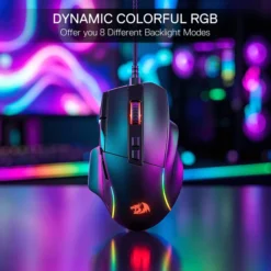 Redragon M925 VIPER Wired RGB Gaming Mouse 24000Dpi with 10 Programmable Buttons with Extra Rapid Fire Button 9 Redragon M925 VIPER