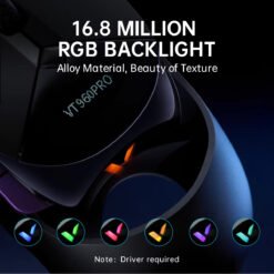 RAPOO VT960 PRO Wired & Wireless Gaming Mouse 26000 DPI with 9 Programmable Buttons Aluminum Alloy Design OLED Display 12 RAPOO VT960 PRO Wired & Wireless Gaming Mouse 26000 DPI with 9 Programmable Buttons Aluminum Alloy Design OLED Display - Image 5