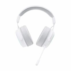 RAPOO VH800 Dual-Mode Wireless RGB Gaming Headset White BT 5.2 & 2.4G Support Detachable Noise Reduction Microphone Up to 46 hours - Image 3