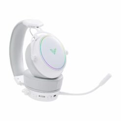 Alternative view of RAPOO VH800 Dual-Mode Wireless RGB Gaming Headset White BT 5.2 & 2.4G Support Detachable Noise Reduction Microphone Up to 46 hours