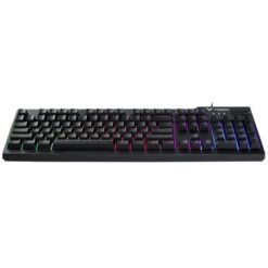 RAPOO V50S Backlit Membrane Wired Gaming Keyboard with Volume Rocker Full Size Black 7 RAPOO V50S