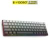 E-YOOSO HZ-68 Wired Rapid 8K Gaming Mechanical Keyboard RGB 68-Keys Hot-Swappable Grey with Pink Magnetic Switches 8000Hz Polling Rate 19 E-YOOSO HZ-68