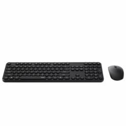 RAPOO X260S Wireless Keyboard and Mouse Combo Set Black Slim Design with Round Keys 7 RAPOO X260S Wireless Keyboard and Mouse Combo Set Black Slim Design with Round Keys - Image 3