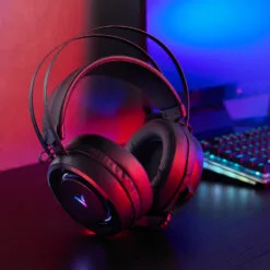 RAPOO VH500C Wired USB RGB Gaming Headphones 7.1 Channel Headset with Short Microphone 9 RAPOO VH500C