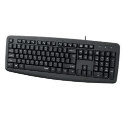 RAPOO NK2600 Spill-Resistant Wired USB Keyboard Black with Multimedia Hot Keys 7 RAPOO NK2600