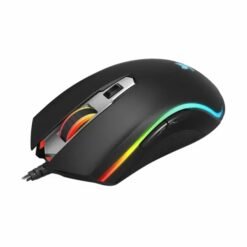 Alternative view of RAPOO V25S Optical Wired RGB Gaming Mouse 6200 Dpi with 6 Programmable Buttons Black