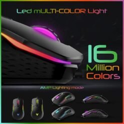 RAPOO VT200 IR Optical Wired RGB Gaming Mouse 6200Dpi 8 Programmable Buttons Onboard Memory 11 RAPOO VT200