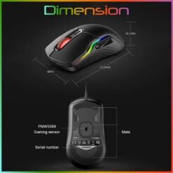 RAPOO VT200 IR Optical Wired RGB Gaming Mouse 6200Dpi 8 Programmable Buttons Onboard Memory 10 RAPOO VT200 IR Optical Wired RGB Gaming Mouse 6200Dpi 8 Programmable Buttons Onboard Memory - Image 5