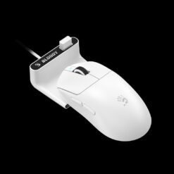 Alternative view of A4Tech Bloody R77 Ultra Dual Mode Wireless Gaming Mouse White 2.4G Rechargeable 20000 CPI Resolution with Wireless Charging