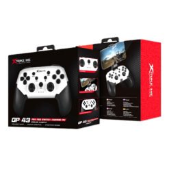 Xtrike Me GP-43 Wireless Gamepad Controller with Phone Holder for PS4, PS3, Nintendo Switch, Android, iOS 13.0+ PC (D-Input & X-Input), iOS 13.0 9 Xtrike Me GP-43