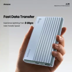 Amaze A211 Nexa Drive 2.5' SSD Enclosure Case USB 3.0 Fast Data Transfer Speed - Image 3