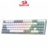Redragon K628 POLLUX 75% Wired Mechanical Gaming Keyboard RGB with Extra Full Set of Keycaps 78 Keys 11 Redragon K628