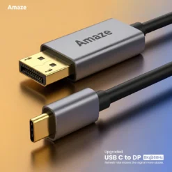 Amaze A146 Type-C to DP Cable 8K 60Hz and 2K 240Hz 2 Meter Type-C DisplayPort Cable for Gaming and Professional Monitors 8 Amaze A146 Type-C to DP Cable 8K 60Hz and 2K 240Hz 2 Meter Type-C DisplayPort Cable for Gaming and Professional Monitors - Image 4