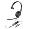 Poly Blackwire 5210 Mono USB-C/A 3.5mm Headset Single Ear Comfortable design for Call Centers and Video Calls 10 Poly Blackwire 5210