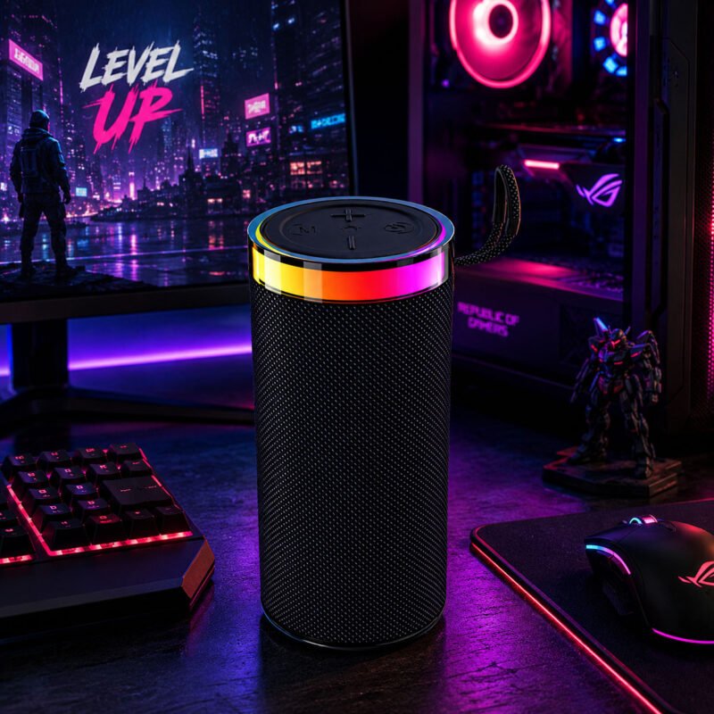 SpeedX PULS X10 RGB Bluetooth Wireless Portable Speaker 10W TF Card Support 9 SpeedX Puls X10