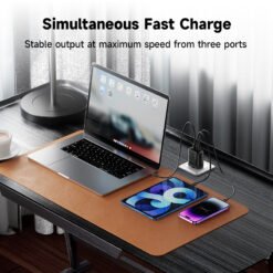 Romoss AC65MC 65W Gan Pro+ Charger USB and Type C Ports QC 3.0 Laptop Fast Charger For Laptops MacBook and Mobiles EU Plug 9 Romoss AC65MC 65W Gan Pro+ Charger USB and Type C Ports QC 3.0 Laptop Fast Charger For Laptops MacBook and Mobiles EU Plug - Image 4