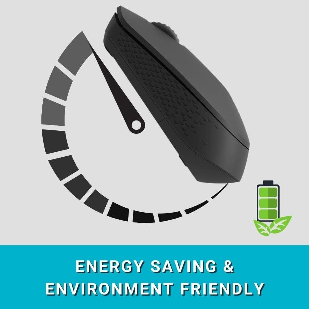 RAPOO M100 Silent Multi-Mode Wireless Mouse 1300Dpi Connect via Bluetooth 3.0, 4.0, and 2.4 GHz 8 RAPOO M100 Silent