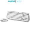 RAPOO X1800S Wireless Optical Combo White Keyboard and Mouse Reliable 2.4 GHz wireless connection 11 RAPOO X1800S