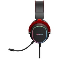 Xtrike Me GH-519 Stereo Wired RGB Gaming Headset with Mic 3.5mm Single Pin Powerful 50mm Drivers - Image 4
