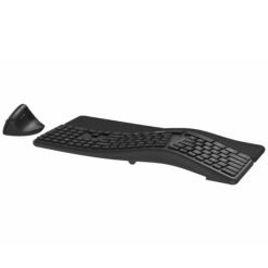 RAPOO 8810ME Multi-Mode Wireless Optical Combo Keyboard and Mouse Ergonomic Design Connect via Bluetooth 5.0, and 2.4 GHz - Image 6