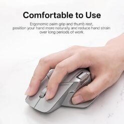 RAPOO MT760 PRO Wireless Mouse Light Grey NearLink + Bluetooth 5.0 Multi-Device, 12K DPI, 2K Polling, Ergo for Work & Gaming, 11 Programmable Buttons 14 RAPOO MT760 PRO Wireless Mouse Light Grey NearLink + Bluetooth 5.0 Multi-Device, 12K DPI, 2K Polling, Ergo for Work & Gaming, 11 Programmable Buttons - Image 7