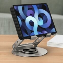 Amaze A550 Metallic 360° Rotational Tablet Stand with Ergonomic Height & Angle Adjustment 7 Amaze A550 Metallic 360° Rotational Tablet Stand with Ergonomic Height & Angle Adjustment - Image 3