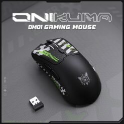 ONIKUMA DM01 Tri-Mode RGB Wireless Gaming Mouse Black with Stickers and 12,800 Dpi 12 ONIKUMA DM01 Tri-Mode RGB Wireless Gaming Mouse Black with Stickers and 12,800 Dpi - Image 6