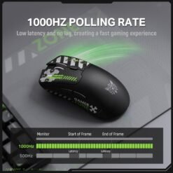 ONIKUMA DM01 Tri-Mode RGB Wireless Gaming Mouse Black with Stickers and 12,800 Dpi 11 ONIKUMA DM01 Tri-Mode RGB Wireless Gaming Mouse Black with Stickers and 12,800 Dpi - Image 5