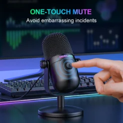 ONIKUMA M830 RGB USB Condenser Gaming Microphone with 48kHz High-Fidelity Capture 9 ONIKUMA M830