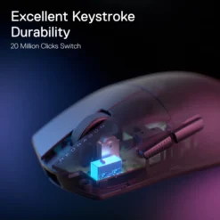 Redragon M724 K1NG 1K Hz Wired Gaming Mouse 12,400 Dpi Ultra Light Weight 5 Programmable Buttons - Image 4