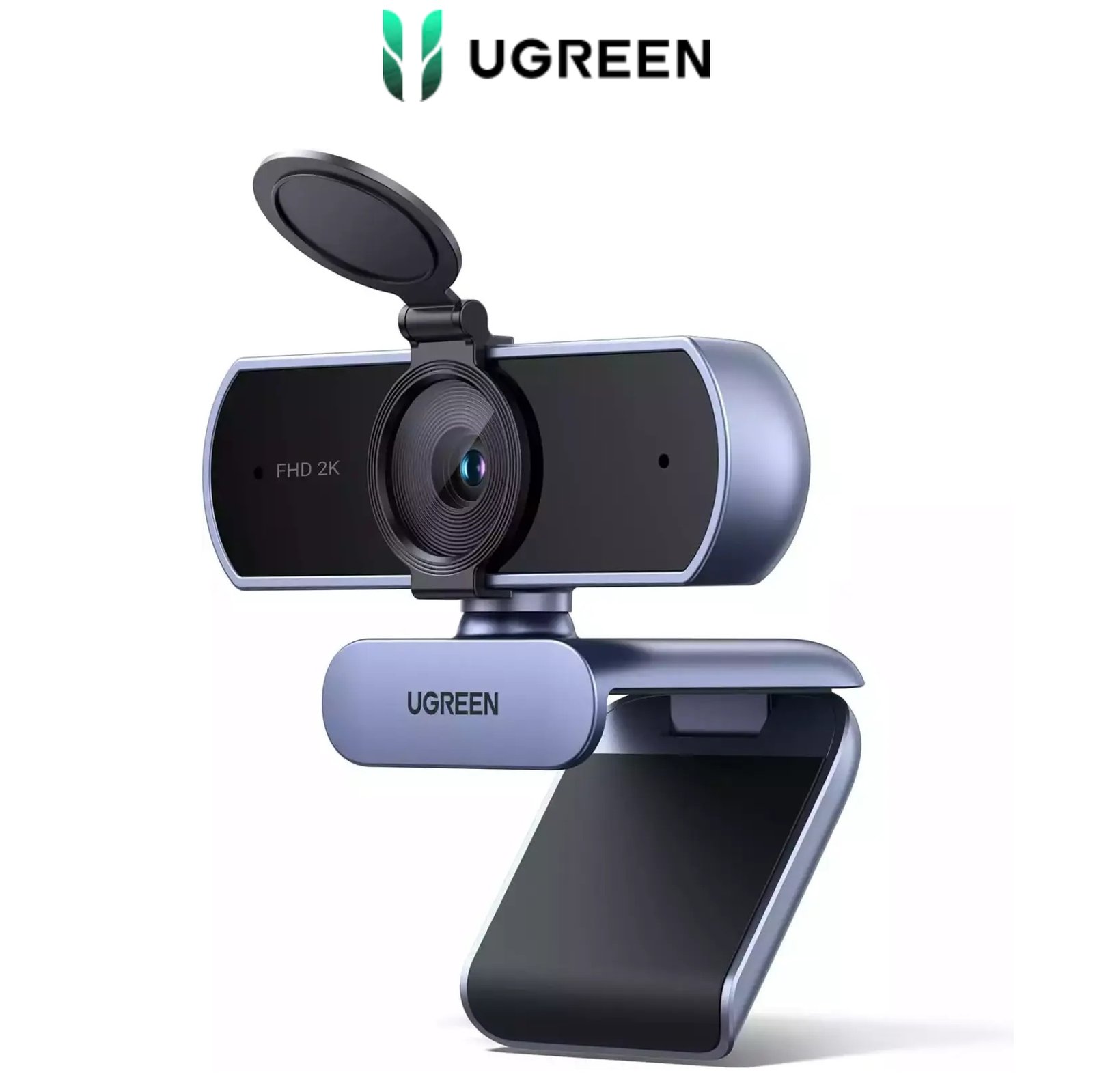 UGREEN 25442 2K USB Webcam Full HD 1080P for PC, Autofocus with Privacy Cover and Dual Noise Cancelling Mics for Streaming, Conferencing, Calling, Zoom, Skype, Teams 1 UGREEN 25442
