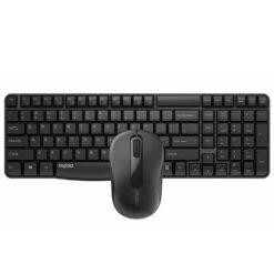 Alternative view of RAPOO X1800S Wireless Optical Combo Keyboard and Mouse Reliable 2.4 GHz wireless connection
