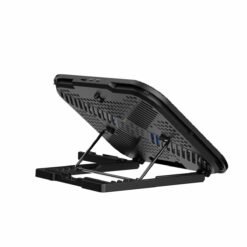 RAPOO CF100 Laptop Single Fan Cooling Pad with 6-Level Adjustable Silent 130mm Fan and Multi-Functional Phone Stand for Laptops up to 14 Inches Black 6 RAPOO CF100 Laptop Single Fan Cooling Pad with 6-Level Adjustable Silent 130mm Fan and Multi-Functional Phone Stand for Laptops up to 14 Inches Black - Image 3
