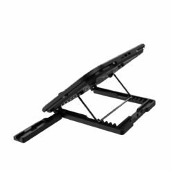 Alternative view of RAPOO CF200 Laptop Dual Fans Cooling Pad with 6-Level Adjustable Silent 100mm Fans and Multi-Functional Phone Stand for Laptops up to 14 Inches Black