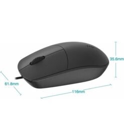 RAPOO N100 USB Wired Mouse with Ergonomic Design 1600Dpi 5 RAPOO N100