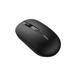 Alternative view of RAPOO B30 Silent Wireless Optical Mouse Black Reliable 2.4 GHz Wireless Connection 1000 Dpi