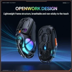 ONIKUMA DM02 Tri-Mode RGB Wireless Gaming Mouse 12800Dpi Lightweight Honeycomb Shell 1000Hz Polling Rate & 6-Level DPI 9 ONIKUMA DM02 Tri-Mode RGB Wireless Gaming Mouse 12800Dpi Lightweight Honeycomb Shell 1000Hz Polling Rate & 6-Level DPI - Image 3